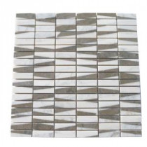 Splashback Tile Great Charlemagne 12 in. x 12 in. Marble Floor and Wall Tile
