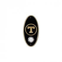 NuTone College Pride University of Tennessee Wireless Door Chime Push Button - Antique Brass
