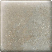 Daltile Sandalo Castillian Gray 2 in. x 2 in. Ceramic Radius Bullnose Corner Wall Tile