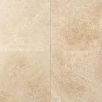 Daltile Travertine Mediterranean Ivory 12 in. x 12 in. Natural Stone Floor and Wall Tile (10 sq. ft. / case)