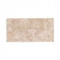 Jeffrey Court Travertine Noce 6 in. x 3 in. Travertine Wall & Floor Tile (1pack/8pieces-1sq. ft.)