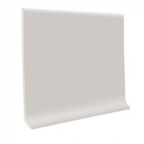 ROPPE 700 Series Light Gray 4 in. x 1/8 in. x 48 in. Thermoplastic Rubber Cove Base (30-Pieces)