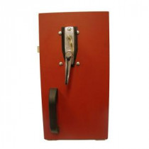 Gordon Cellar Door Chrome Exterior Keyed Lock