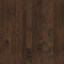 Shaw Hand Scraped Maple Edge Leather Engineered Hardwood Flooring - 5 in. x 7 in. Take Home Sample