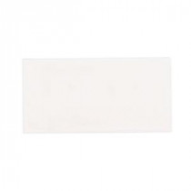 Jeffrey Court Allegro 3 in. x 6 in. White Ceramic Wall Tile (8 pieces/1 pack/1 sq.ft.)