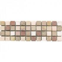 ELIANE Mosaico C-1600 3 in. x 8 in. Natural Stone Floor and Wall Mosaic Tile