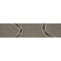 Daltile City View Downtown Nite 3 in. x 12 in. Porcelain Decorative Floor and Wall Tile