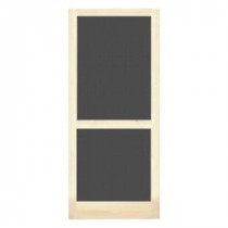 Screen Tight 32 in. Natural Unfinished Wood Screen Door