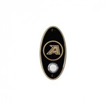 NuTone College Pride U.S. Military Academy Wireless Door Chime Push Button - Antique Brass