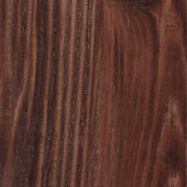 TrafficMASTER Allure Dark Walnut Resilient Vinyl Plank Flooring - 4 in. x 4 in. Take Home Sample