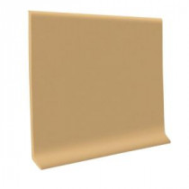 ROPPE Flax 4 in. x .080 in. x 48 in. Vinyl Cove Base (30 Pieces / Carton)