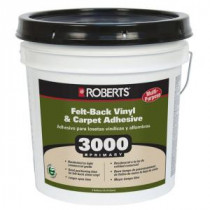 Roberts 3000 4-gal. Multi-Purpose Grade 1 Carpet and Sheet Vinyl Adhesive