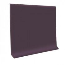 ROPPE 700 Burgundy 4 in. x 48 in. x .125 in. Wall Base Cove (30-Pieces)