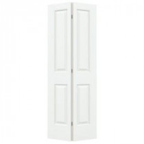 JELD-WEN Woodgrain 4-Panel Painted Molded Interior Bifold Closet Door