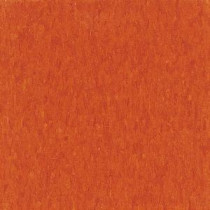 Armstrong Imperial Texture VCT 12 in.x 12 in. Pumpkin Orange Standard Excelon Commercial Vinyl Tile(45 sq ft/case)