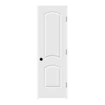 JELD-WEN Carved C2050 Smooth 2-Panel Primed MDF Prehung Interior Door