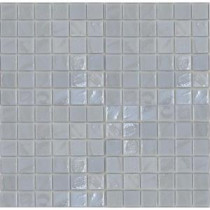 EPOCH Gemstonez Chalcedony-1301 Mosiac Recycled Glass Mesh Mounted Floor & Wall Tile - 4 in. x 4 in. Tile Sample