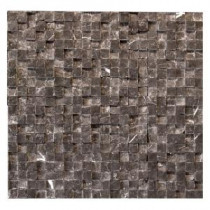 Solistone Cubist Gris 12 in. x 12 in. Marble Natural Stone Mosaic Wall Tile (5 sq. ft./Case)