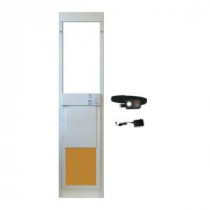 High Tech Pet Power Pet Electronic Patio Pet Door for Sliding Glass Doors (includes ultrasonic waterproof collar)