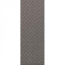 TrafficMASTER Allure Commercial 12 in. x 36 in. Stamped Steel Silver Vinyl Flooring (24 sq. ft./case)