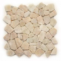 Solistone Indonesian Mosaic 12 in. x 12 in. Alor Crystal Onyx Mesh-Mounted Mosaic Tile