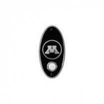 NuTone College Pride University of Minnesota Wireless Door Chime Push Button - Satin Nickel