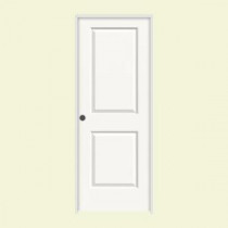 JELD-WEN Smooth 2-Panel Solid Core Painted Molded Prehung Interior Door