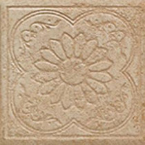 MARAZZI Sanford Sand - P 6.5 in. x 6.5 in. Deco Porcelain Floor and Wall Tile (12 pieces / case)