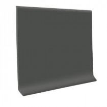 ROPPE 700 Black and Brown 4 in. x 48 in. x .125 in. Wall Base Cove (30-Pieces)