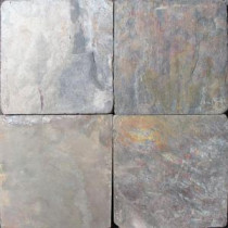 MS International 6 in. x 6 in. Tumbled Multi Color Slate Floor and Wall Tile (1 sq. ft./case)
