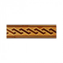 PID Floors Helix Design 3/4 in. Thick x 6 in. Wide x 48 in. Length Hardwood Flooring Unfinished Decorative Border