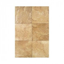 Daltile Pietre Vecchie Golden Sienna 13 in. x 13 in. Porcelain Floor and Wall Tile (16.7 sq. ft. / case)