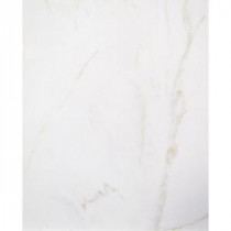 U.S. Ceramic Tile Carrara Blanco Wall 10 in. x 13 in. Ceramic Wall Tile (11.00 sq. ft. per case)