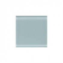 Daltile Circa Glass Spring Green 4-1/4 in. x 4-1/4 in. Glass Wall Tile