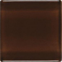 Daltile Isis Chocolate Sundae 12 in. x 12 in. x 3mm Glass Mesh-Mounted Mosaic Wall Tile (20 sq. ft. / case)