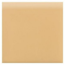 Daltile Liners Luminary Gold 4-1/4 in. x 4-1/4 in. Ceramic Bullnose Wall Tile