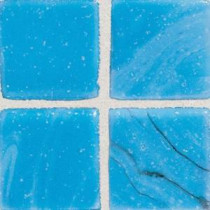 Daltile Sonterra Glass Cancun Blue 12 in. x 12 in. x 6mm Glass Sheet Mounted Mosaic Wall Tile (10 sq. ft. / case)