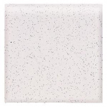 Daltile Semi-Gloss Pepper White 4-1/4 in. x 4-1/4 in. Ceramic Bullnose Wall Tile