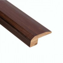 Home Legend Horizontal Walnut 3/8 in. Thick x 2 in. Wide x 78 in. Length Bamboo Carpet Reducer Molding