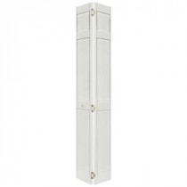 Home Fashion Technologies 6-Panel Primed Solid Wood Interior Bifold Closet Door