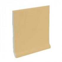 U.S. Ceramic Tile Bright Camel 6 in. x 6 in. Ceramic Stackable /Finished Cove Base Wall Tile